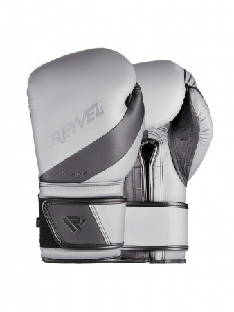 Перчатки боксёрские MX Line MF застежка Velcrо, 14 oz, Серый